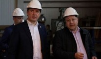 Губернатор Белгородской области посетил стекольный завод «Остек»